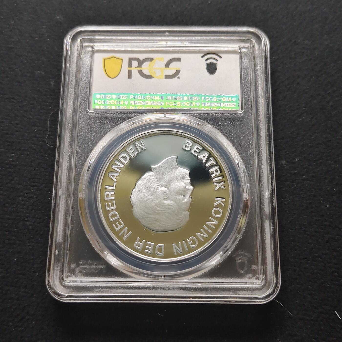 【全场包邮】纯粹捡漏拍481场（免费代拍第18场） 【罕见】阿鲁巴2004年10佛罗林林蛙精制纪念银币-量1000-PCGS PL69