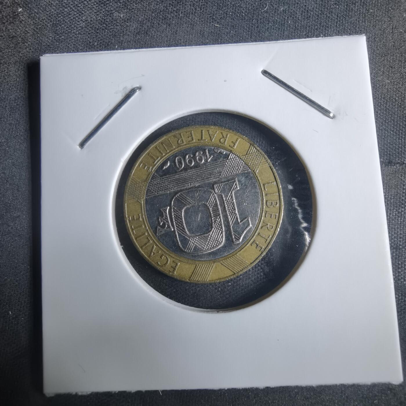 沼泽如烟--第915场 法国1990年10法郎