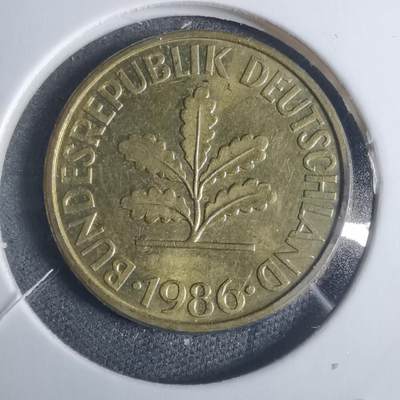 沼泽如烟--第915场 - 德国1986年10芬尼