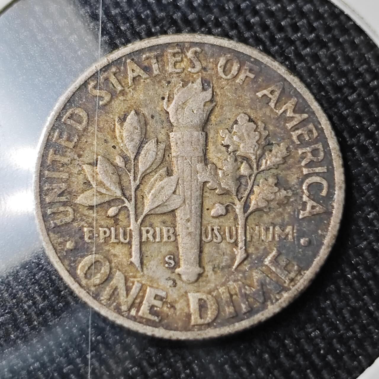 KK钱币收藏小铺 （套币 好品/批量散币 银币）专场  2月预留时间 周末发货  1950美国10分银币