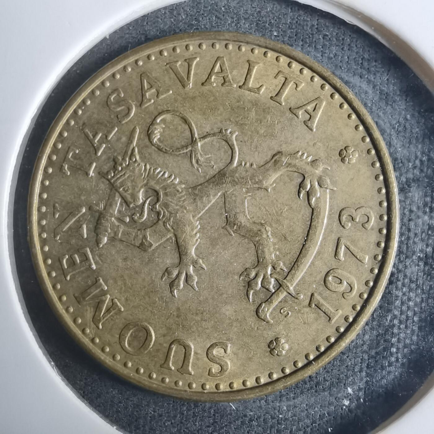 沼泽如烟--第915场 芬兰1973年20芬尼