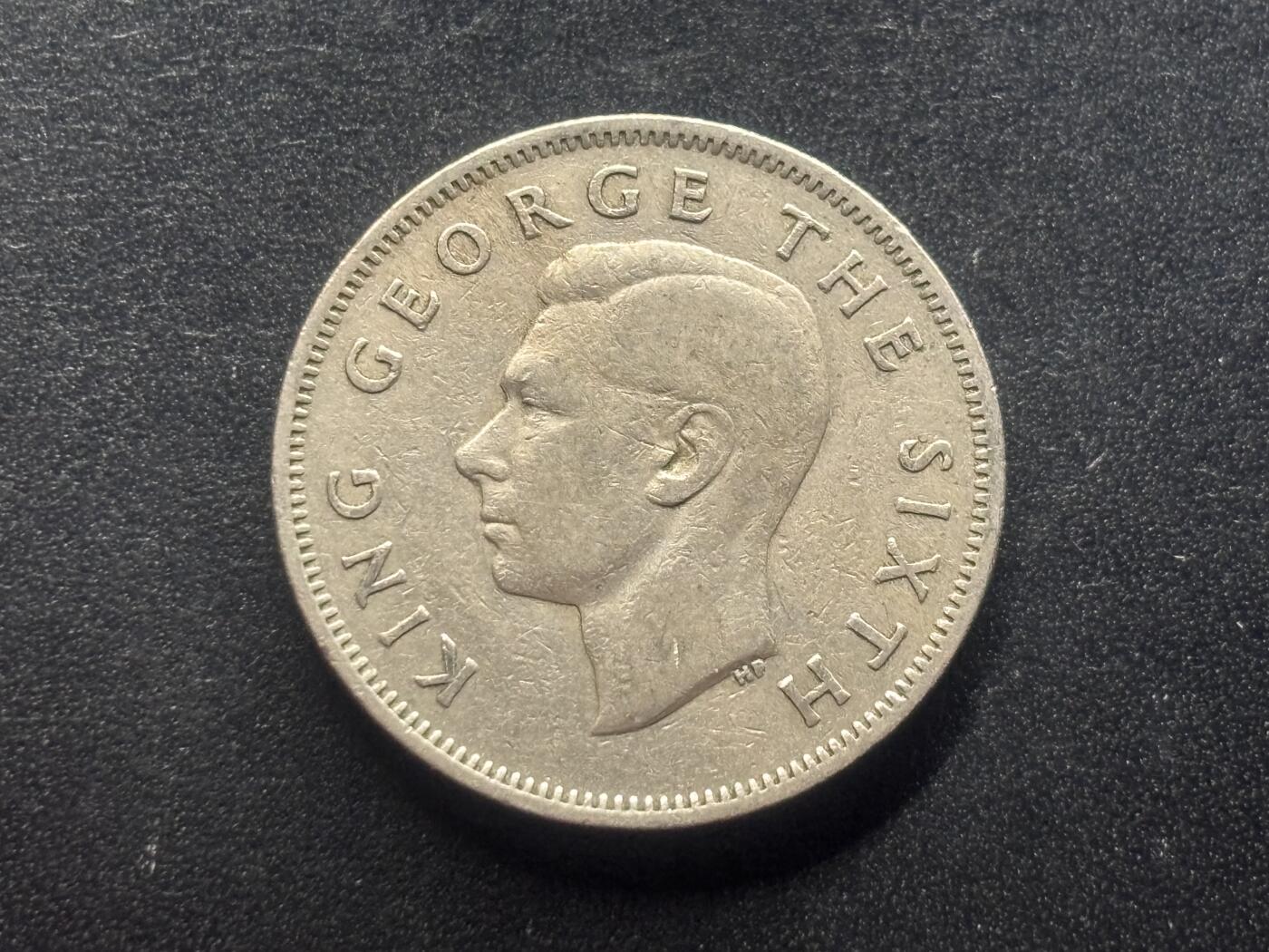 邮泉阁限时拍卖第三十七场 英国殖民地、属地硬币专场（硬币在国外。请付邮费6元。） 新西兰1948年2先令