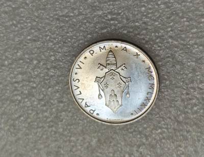 瓶子🏺第218期拍卖会  意大利1972年500里拉银币  原光好品