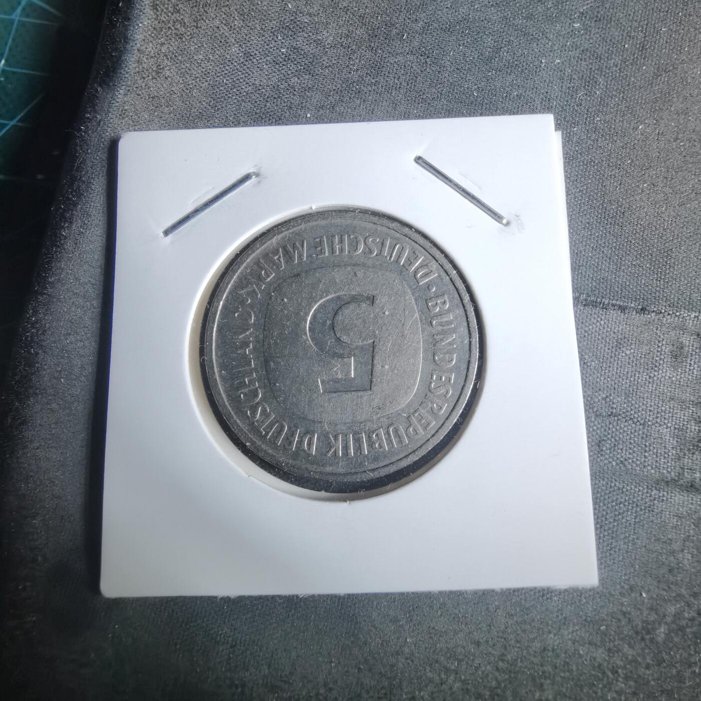 沼泽如烟--第915场 德国1986年5马克