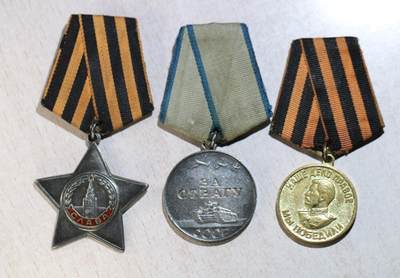 大猫徽章拍卖 第283期 - 苏联三级军事光荣套 档案齐全