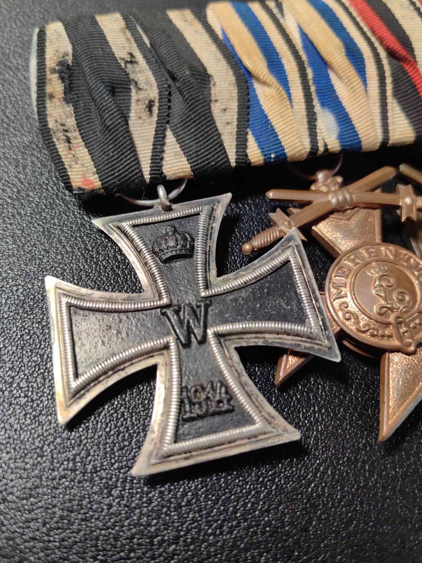 靖甫拍卖第十二场 帝德一战勋奖章联排 二铁 巴伐利亚军功 兴登堡十字