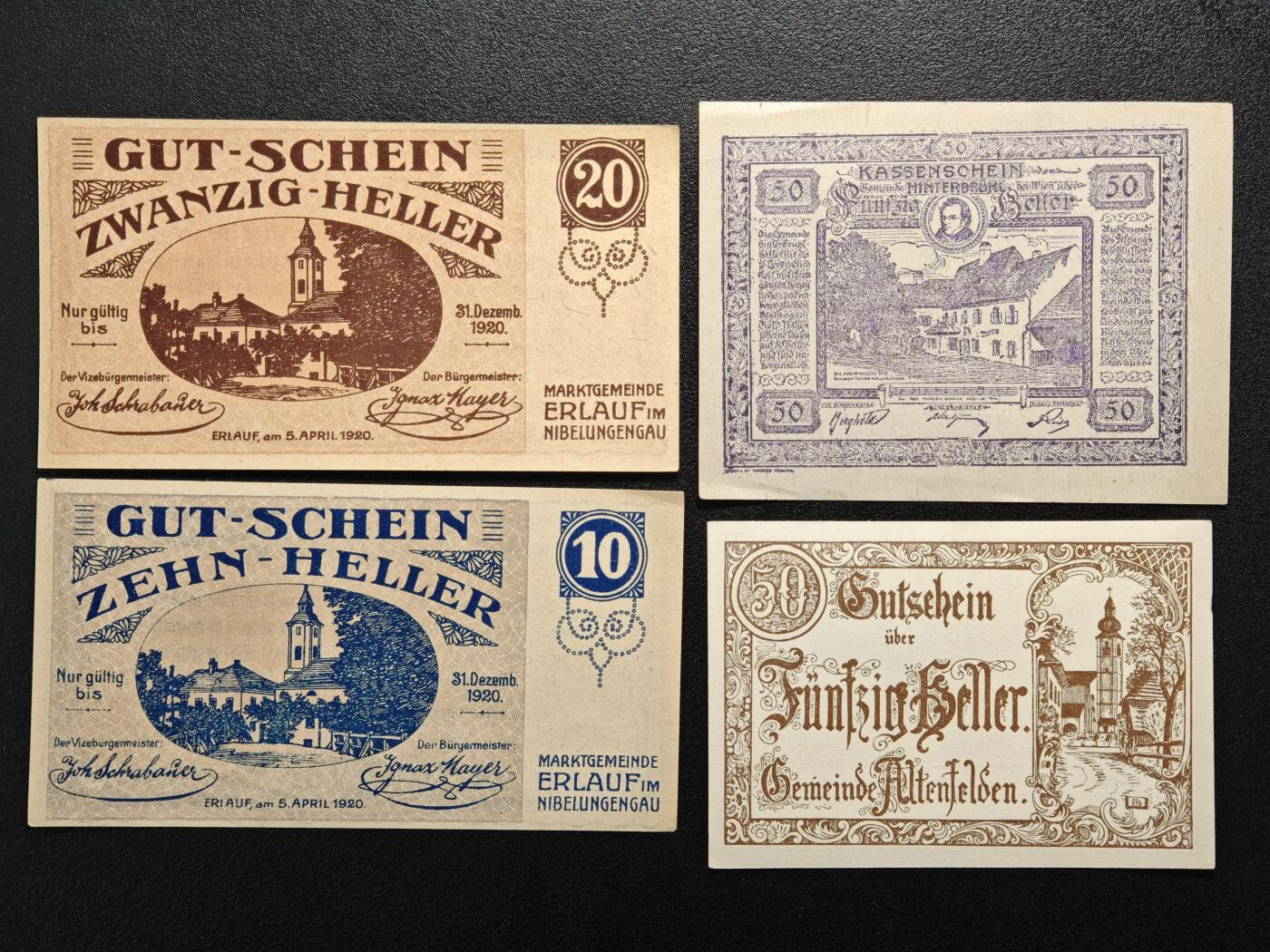 【德藏】世界币章拍卖第155期（拍品征集中~欢迎藏友联系） 10张一组 德国紧急时期纸币