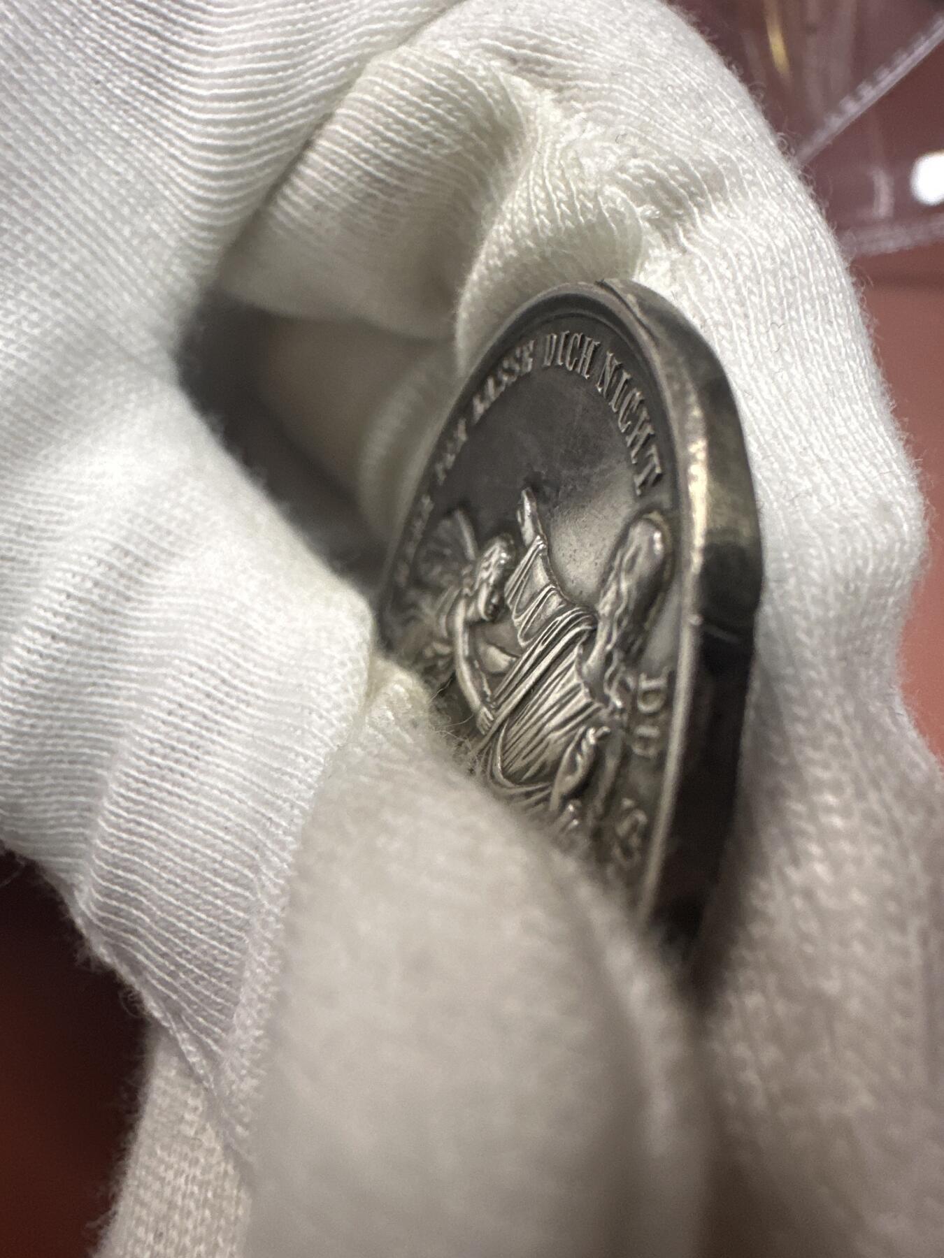 12.4铜章专场 德国LOOS出品宗教信仰银章