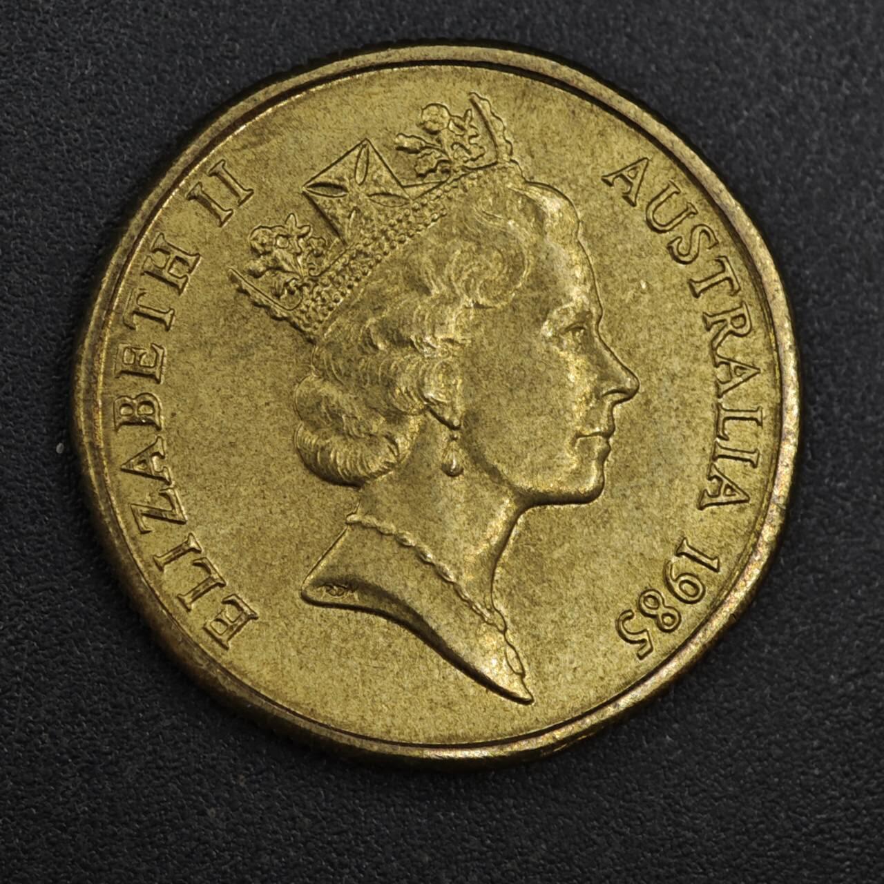 【淘币小摊】实时拍第八百一十拍   散币场   满百包邮可预留二周 每周一统一发货   澳大利亚1985年一元铜币