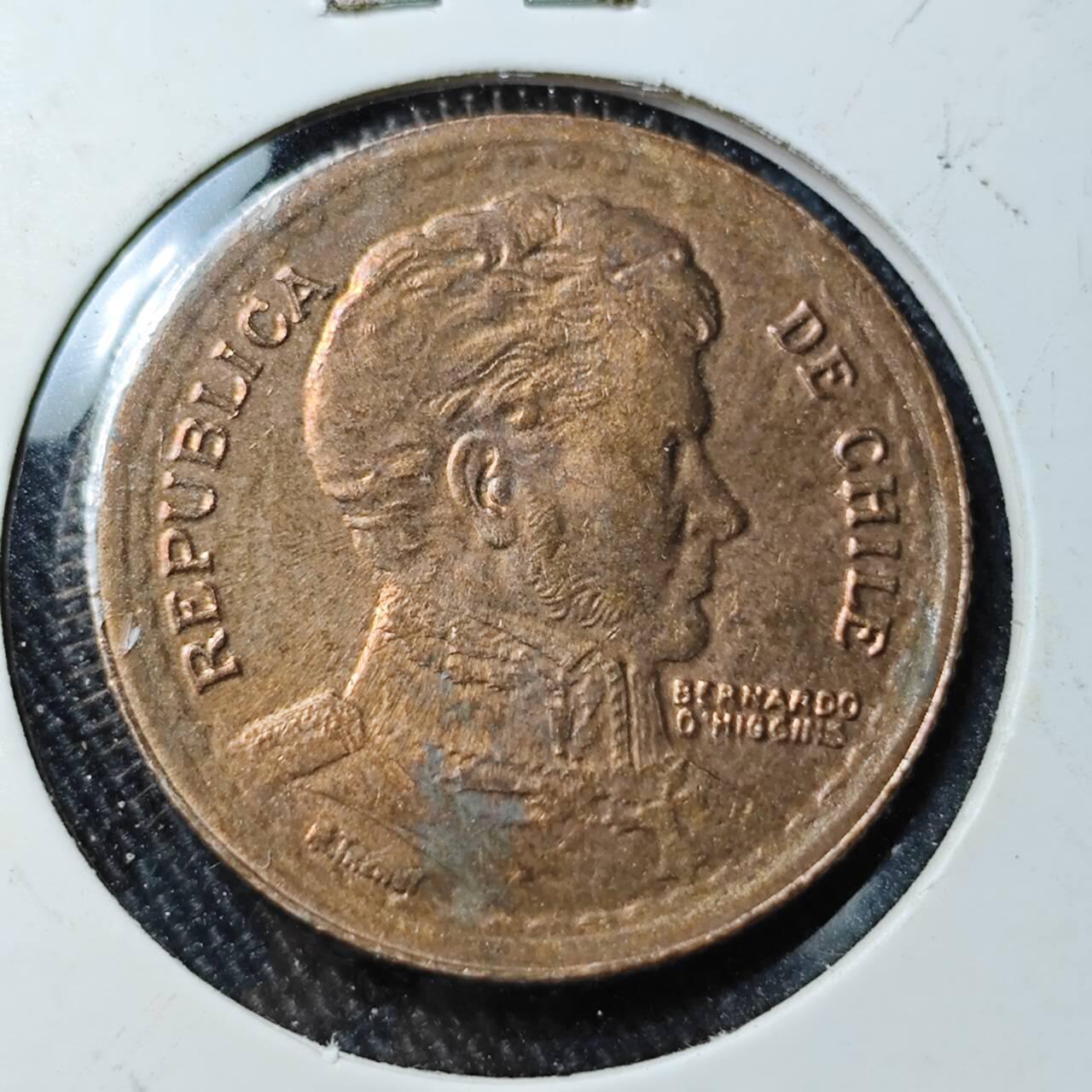 KK钱币收藏小铺 （套币 好品/批量散币 银币）专场  2月预留时间 周末发货  1954智利1比索 好品铜币