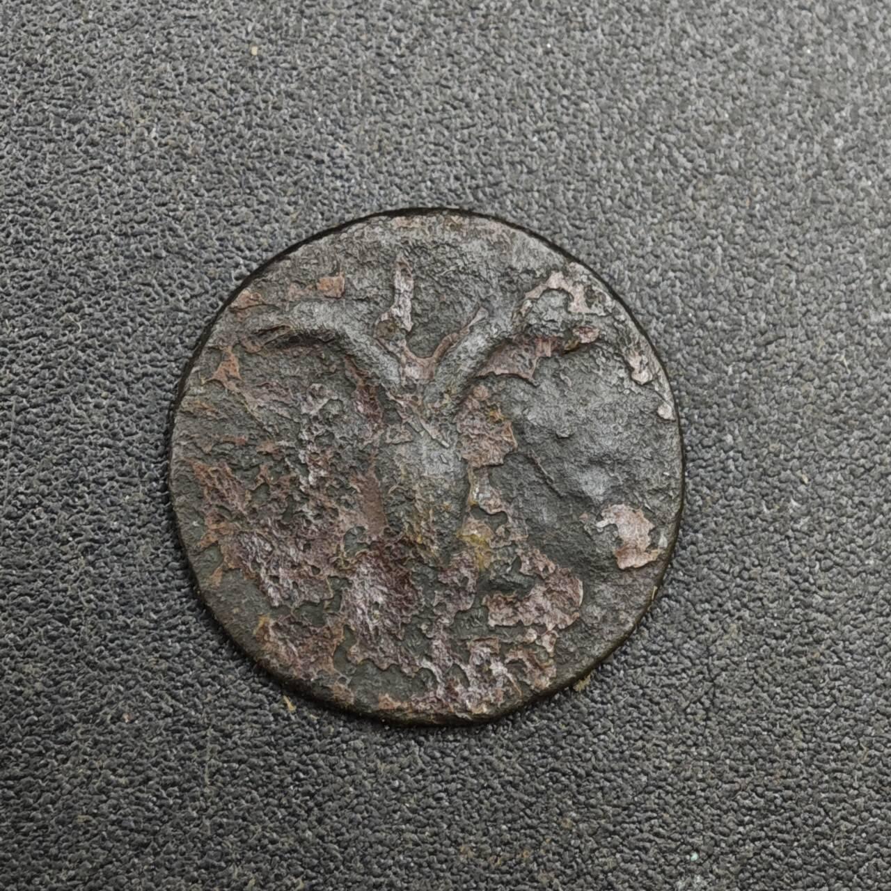 【淘币小摊】实时拍第八百一十拍   散币场   满百包邮可预留二周 每周一统一发货   沙俄彼得一世1/4戈比铜币