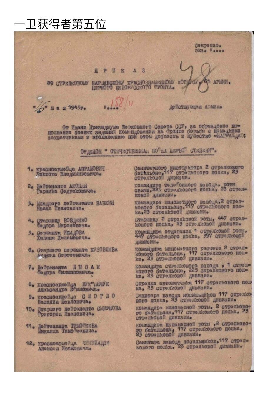 大猫徽章拍卖 第283期 苏联43一卫 档案齐全 原配银轮