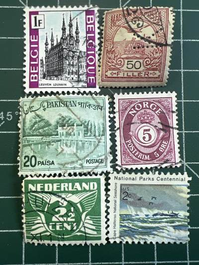 第1062 邮票专场 （无押金，捡漏，全场50包邮，偏远地区除外，接收代拍业务，本店十天发一次货） - 邮票50