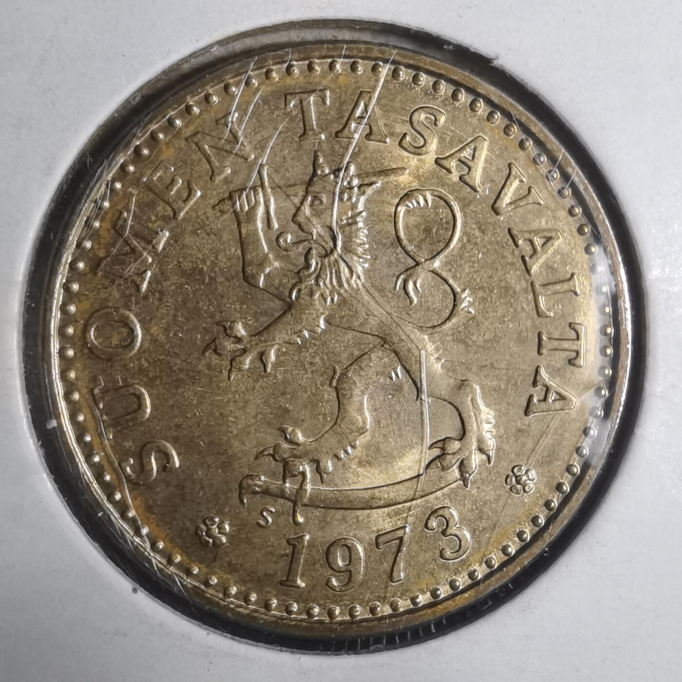 沼泽如烟--第915场 芬兰1973年10芬尼