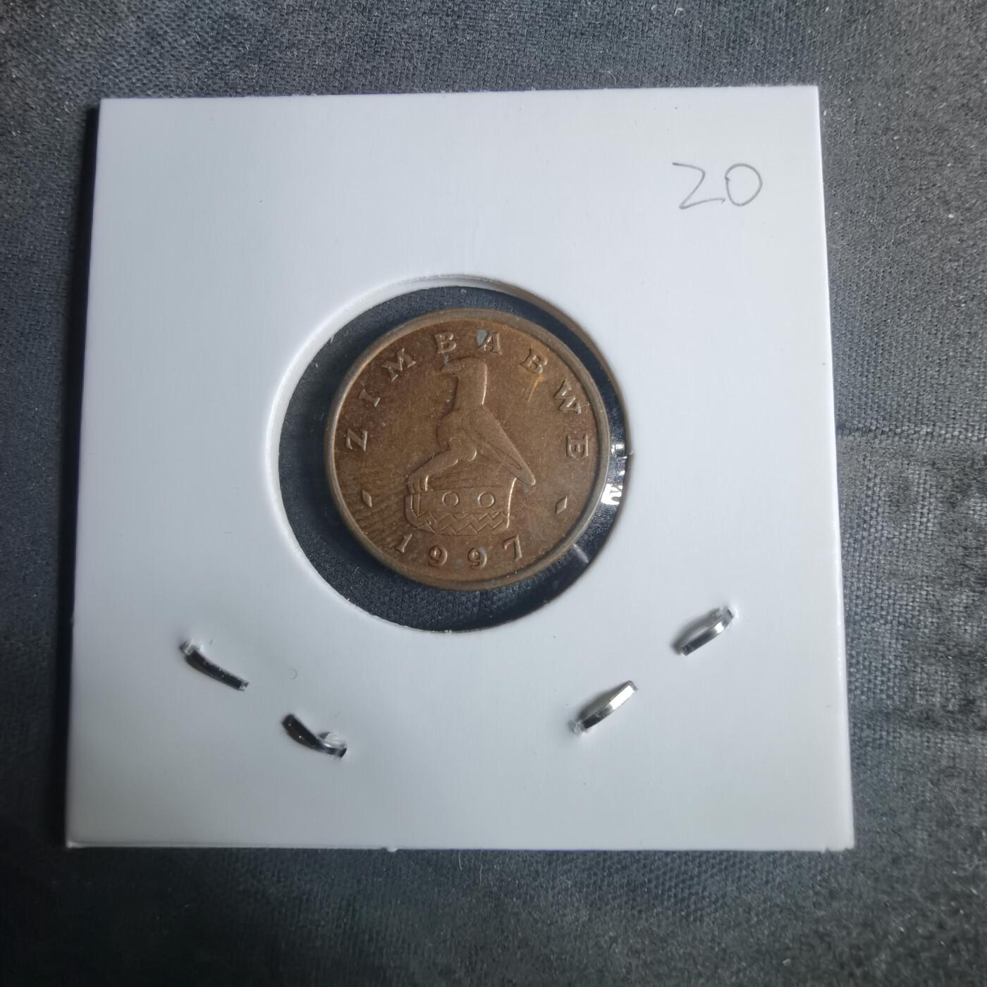 沼泽如烟--第915场 津巴布韦1997年一分