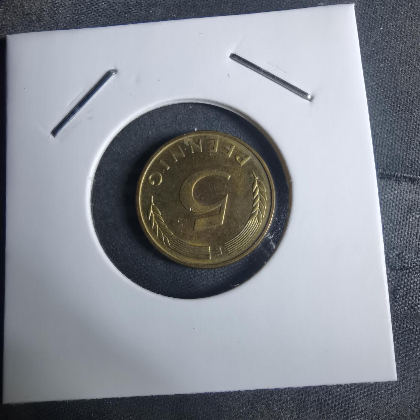 沼泽如烟--第915场 德国1986年5芬尼