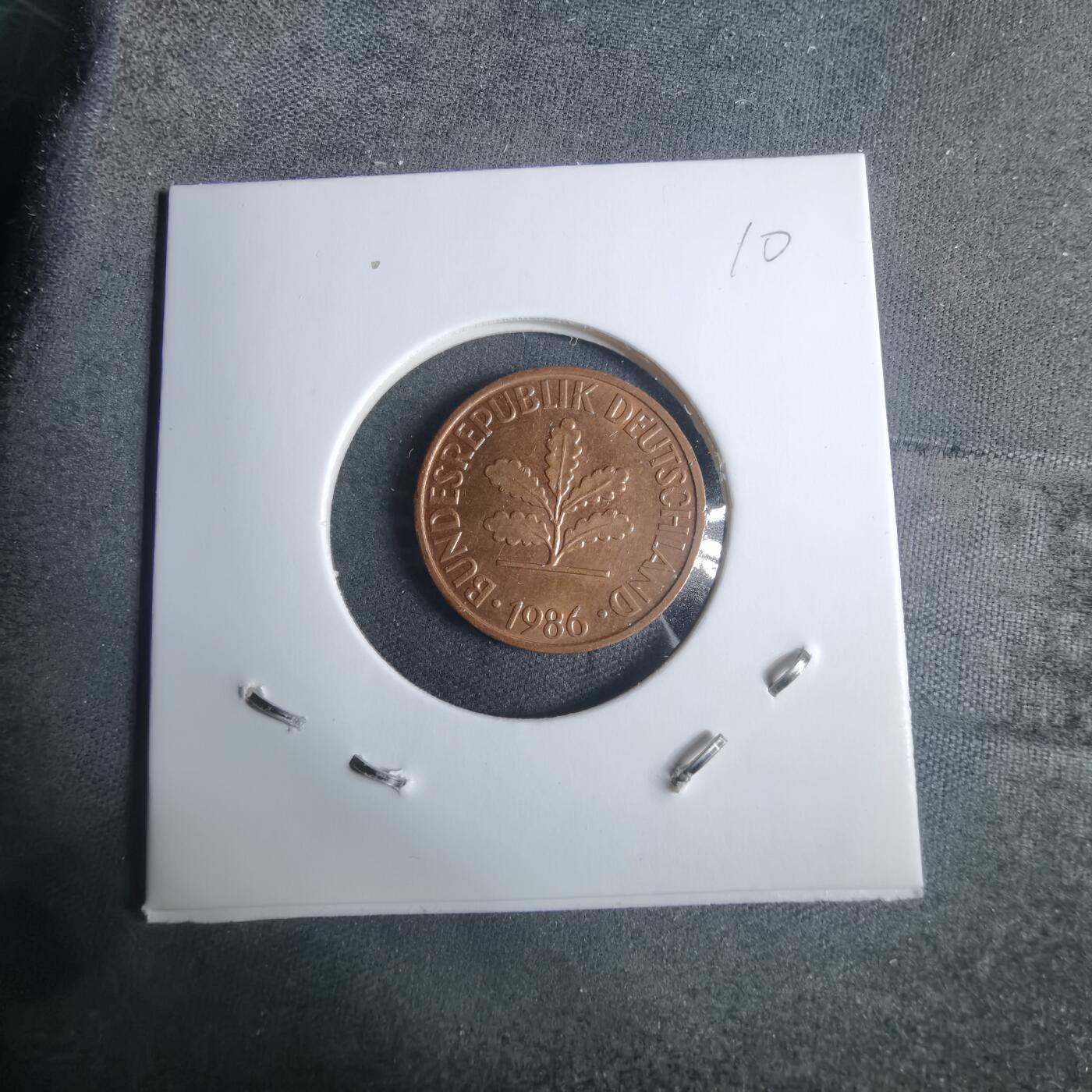 沼泽如烟--第915场 德国1986年2芬尼