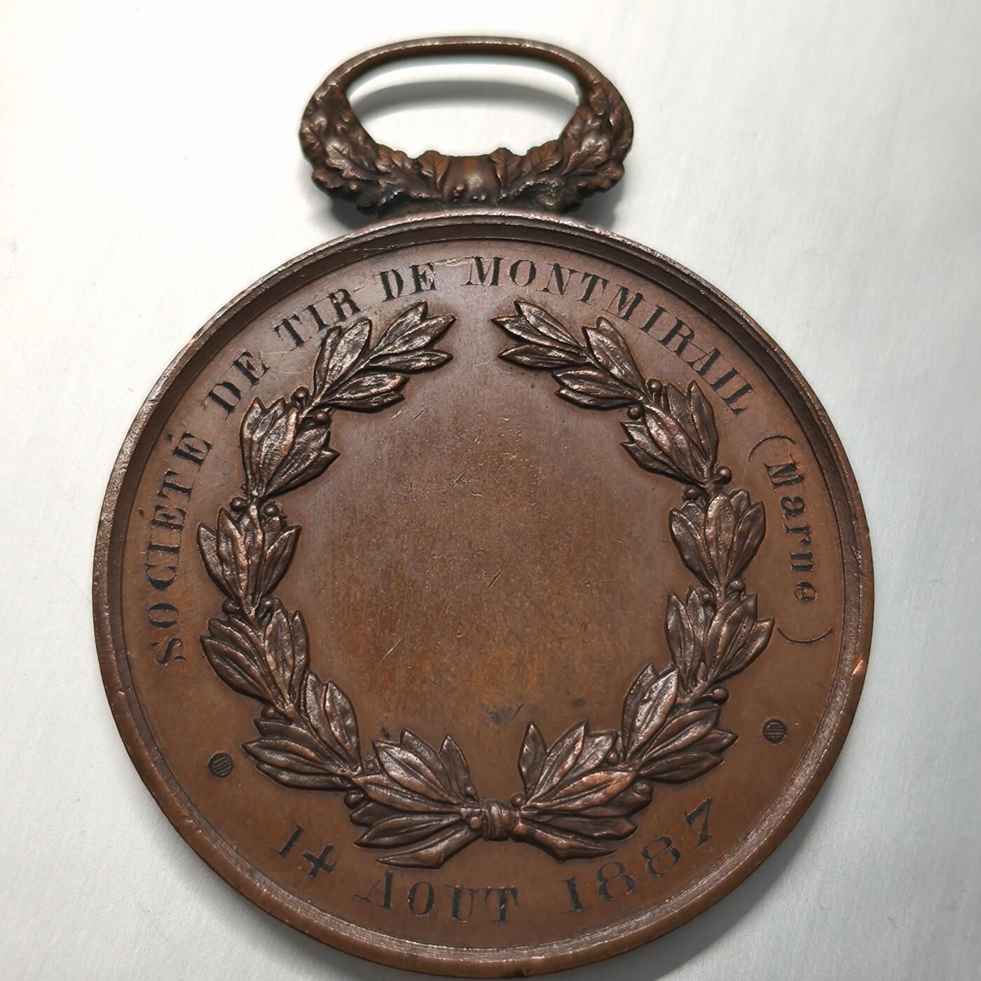 老蟹的宝藏🏴‍☠️ IV 法国1887年谷物女神头像铜章