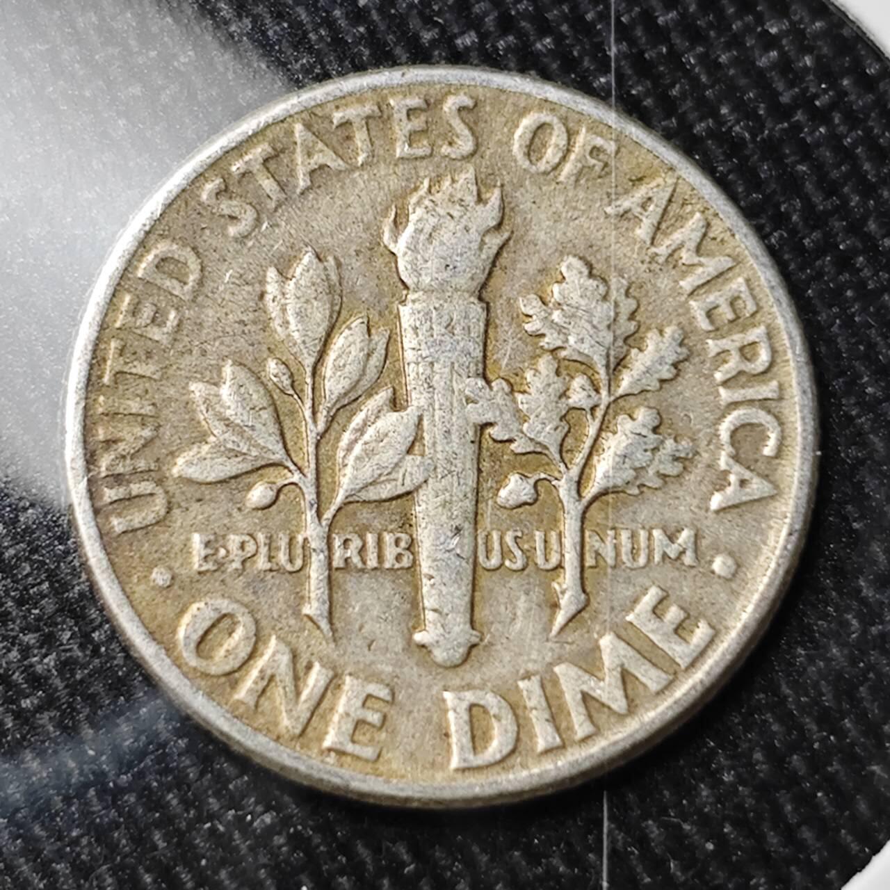 KK钱币收藏小铺 （套币 好品/批量散币 银币）专场  2月预留时间 周末发货  1947美国10分银币