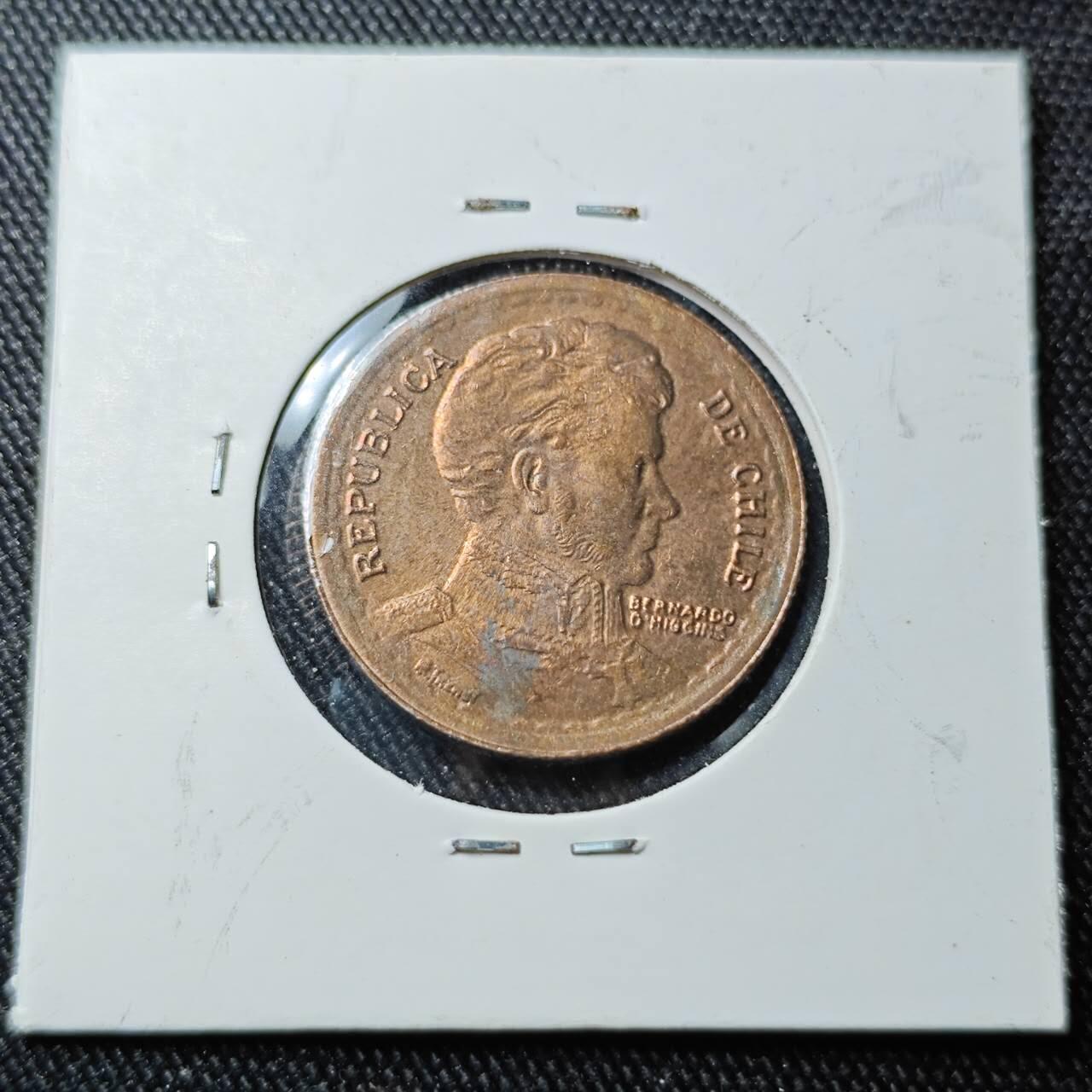 KK钱币收藏小铺 （套币 好品/批量散币 银币）专场  2月预留时间 周末发货  1954智利1比索 好品铜币