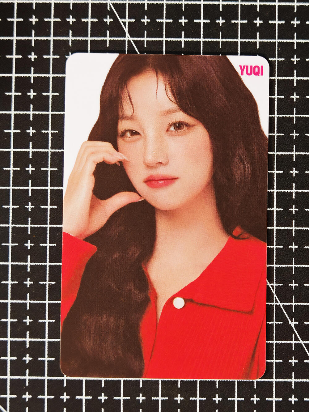 琦卡当当铺≯第23期★★回馈活动~买卖全部0佣金★★~【9点40结束】扫码加群抽[包邮券]~周六结束 宋雨琦联名卡-比心-谓乳联名-PVC材质--1张