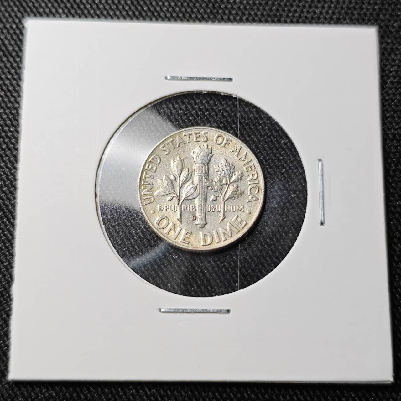 KK钱币收藏小铺 （套币 好品/批量散币 银币）专场  2月预留时间 周末发货  1964美国10分银币