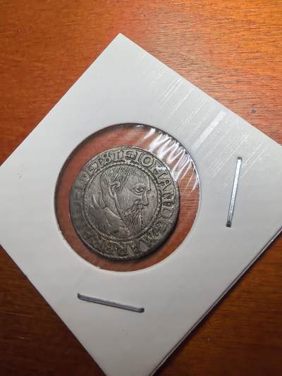 长老汇蛇年精选第七十九场拍卖 - 1545德国勃兰登堡约翰 冯 库斯特林1格罗申银币