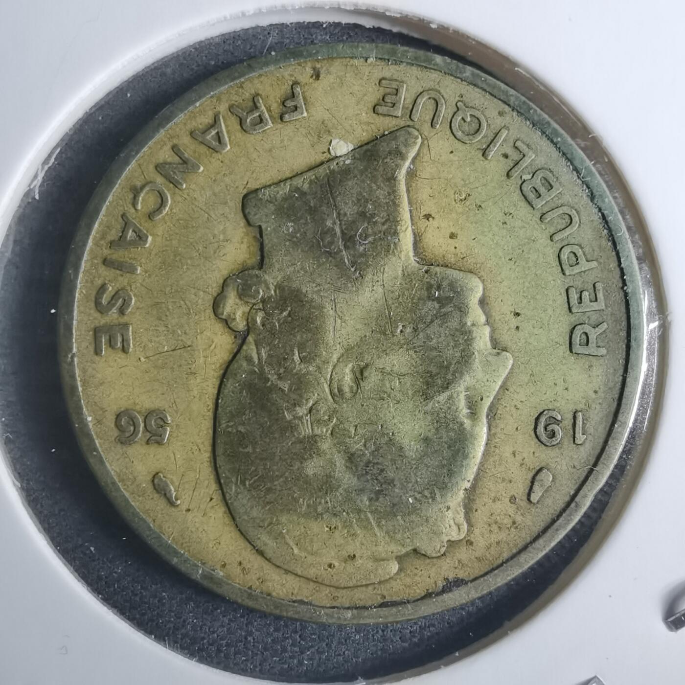 沼泽如烟--第915场 法属西非1956年25法郎