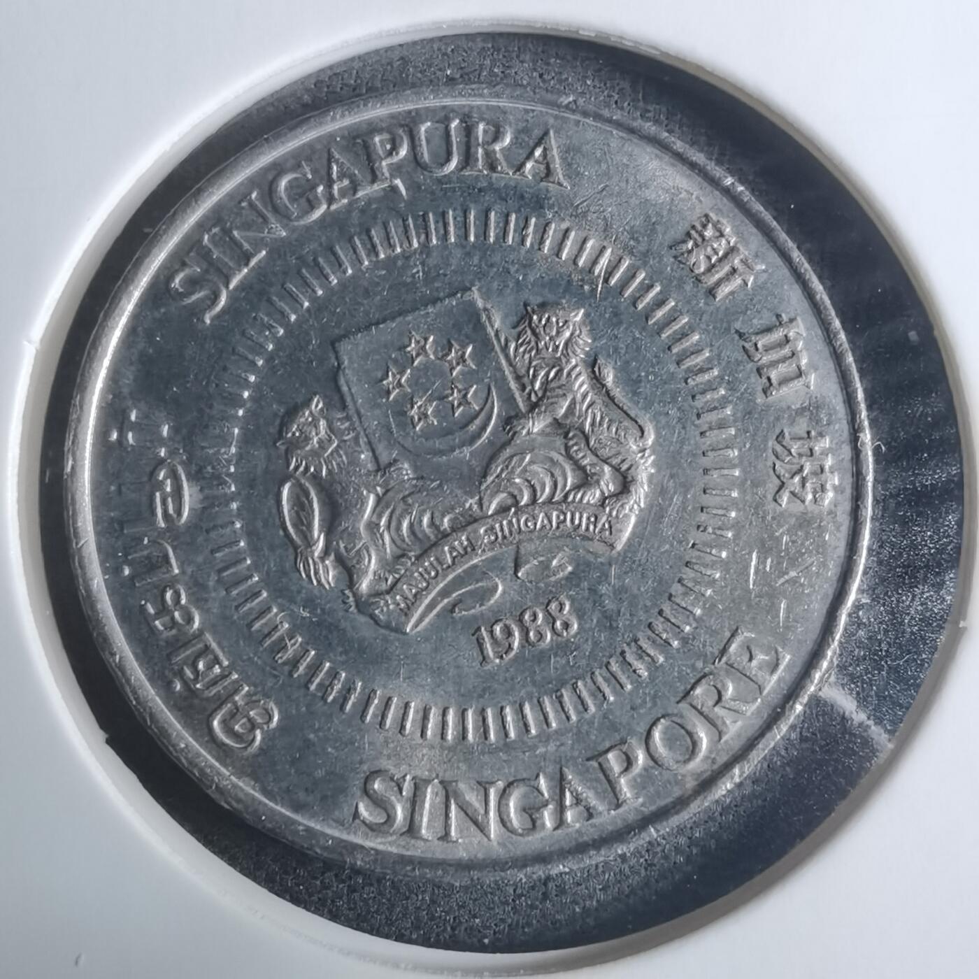 沼泽如烟--第915场 新加坡1988年50分