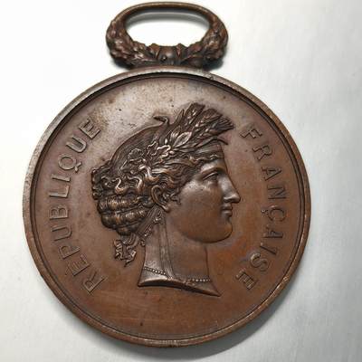 老蟹的宝藏🏴‍☠️ IV - 法国1887年谷物女神头像铜章