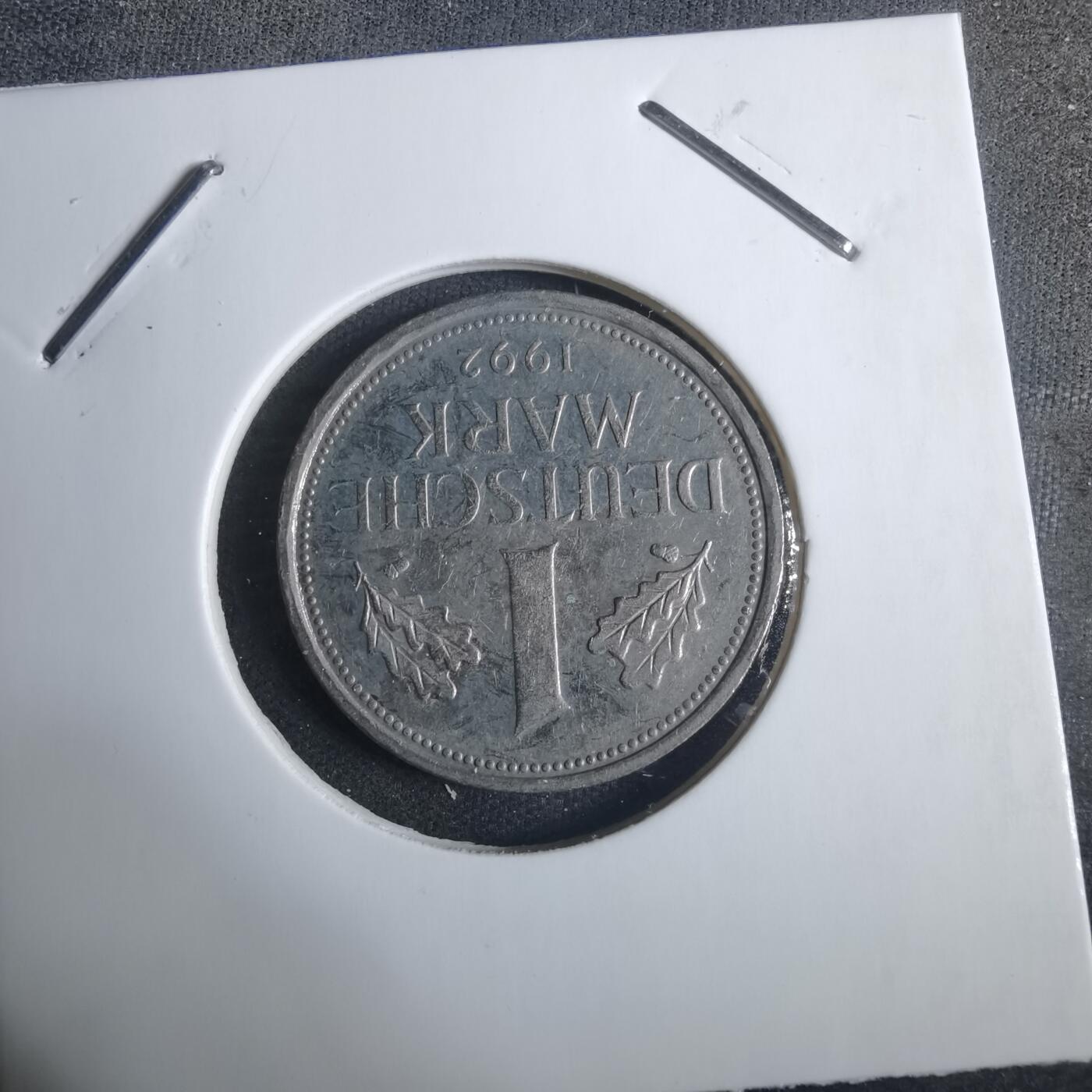 沼泽如烟--第915场 德国1992年1马克