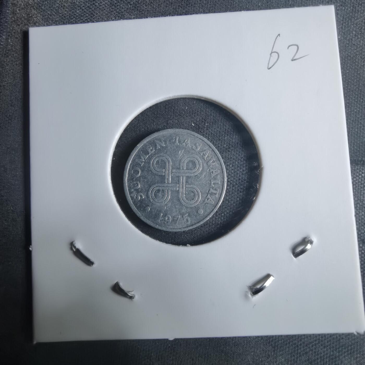 沼泽如烟--第915场 芬兰1975年1芬尼