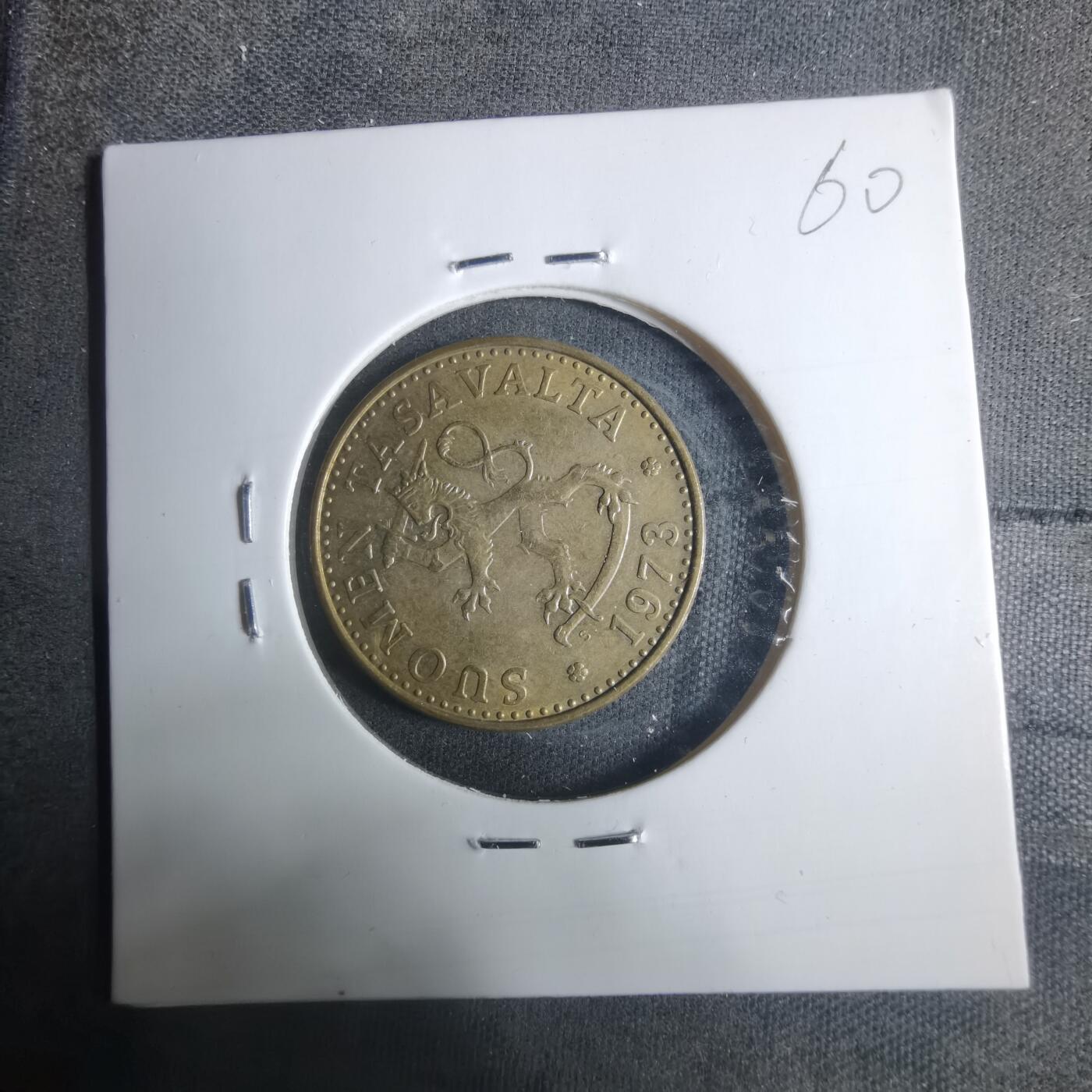 沼泽如烟--第915场 芬兰1973年20芬尼