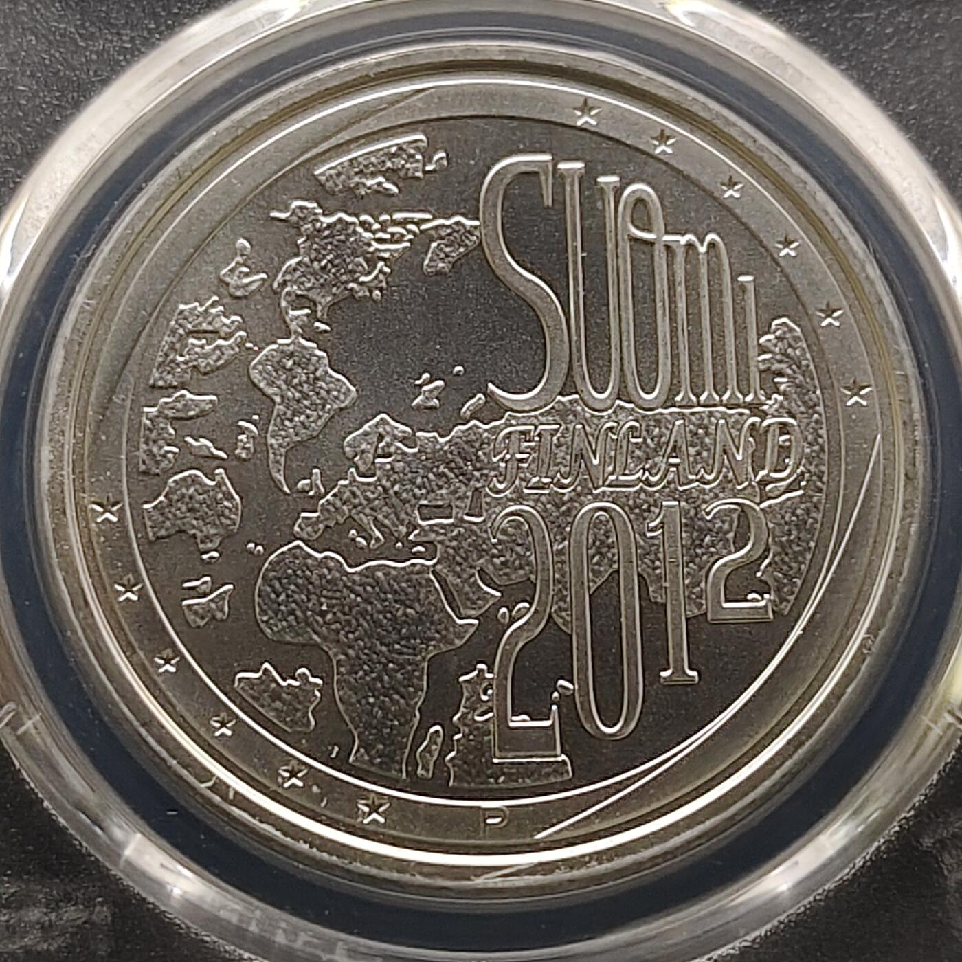 【全场包邮】纯粹捡漏拍481场（免费代拍第18场） 芬兰2012年20欧元平等与宽容纪念银币-PCGS MS68