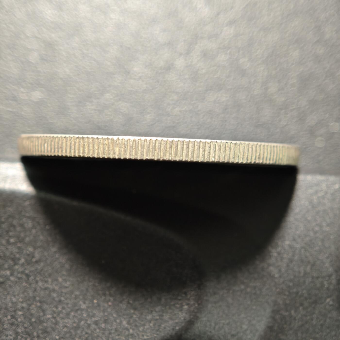 【德藏】世界币章拍卖第155期（拍品征集中~欢迎藏友联系） 1877年 美国拿花1元银币 热门经典品种！直径约：38mm；重约：27.1g