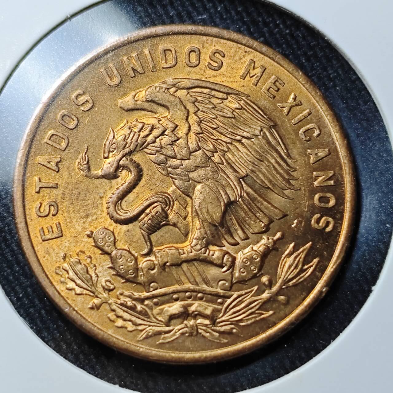 KK钱币收藏小铺 （套币 好品/批量散币 银币）专场  2月预留时间 周末发货   1971墨西哥20分铜币 好品