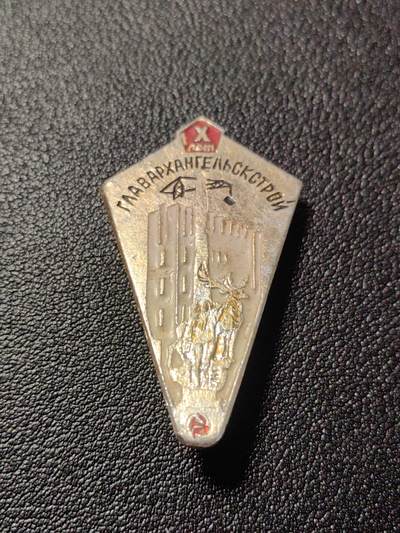 靖甫拍卖第十二场 - 苏联阿尔汉格尔斯克纪念碑建设纪念章