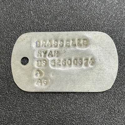 西秦中古拍卖第六十七期 - 越南战争美军身份牌