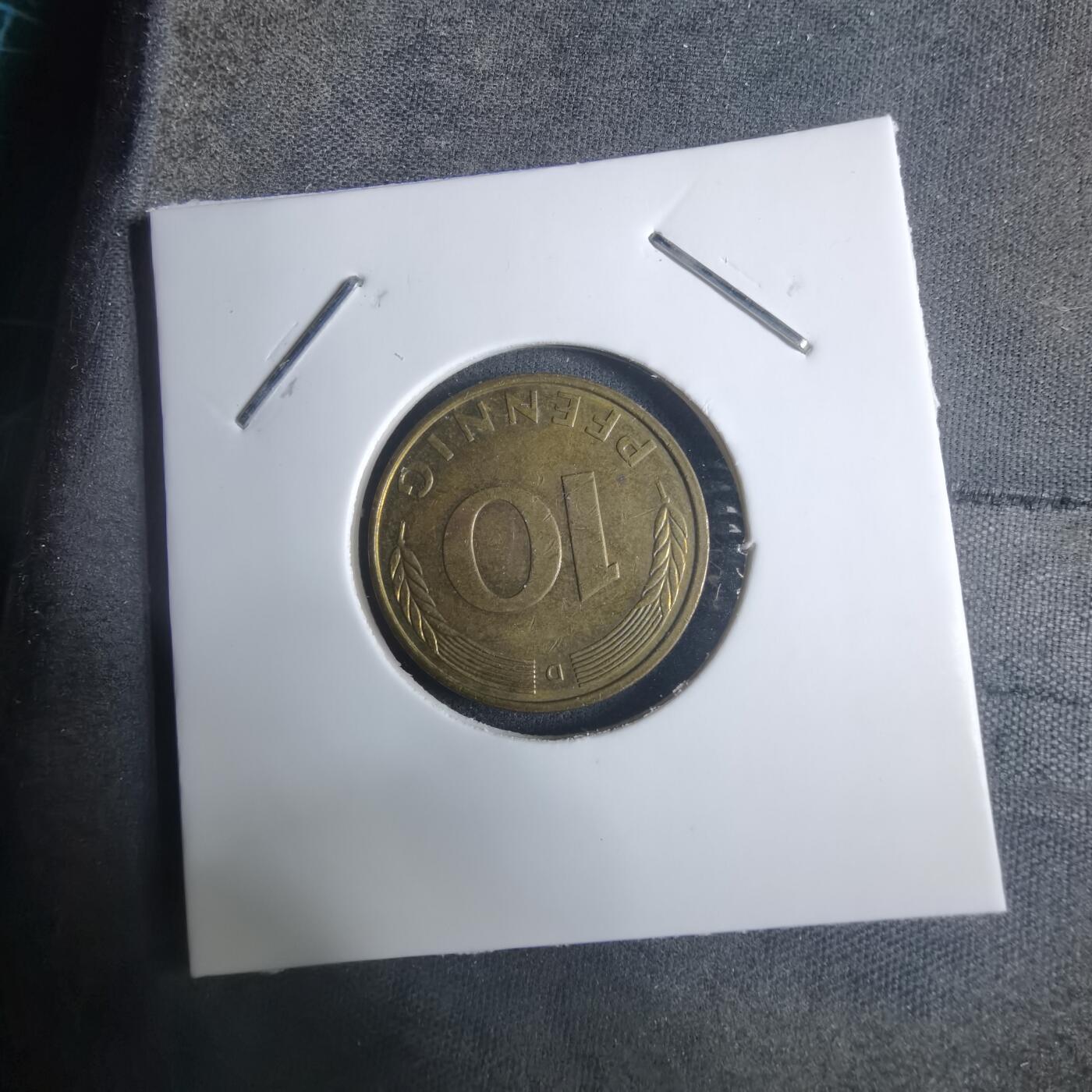 沼泽如烟--第915场 德国1995年10芬尼