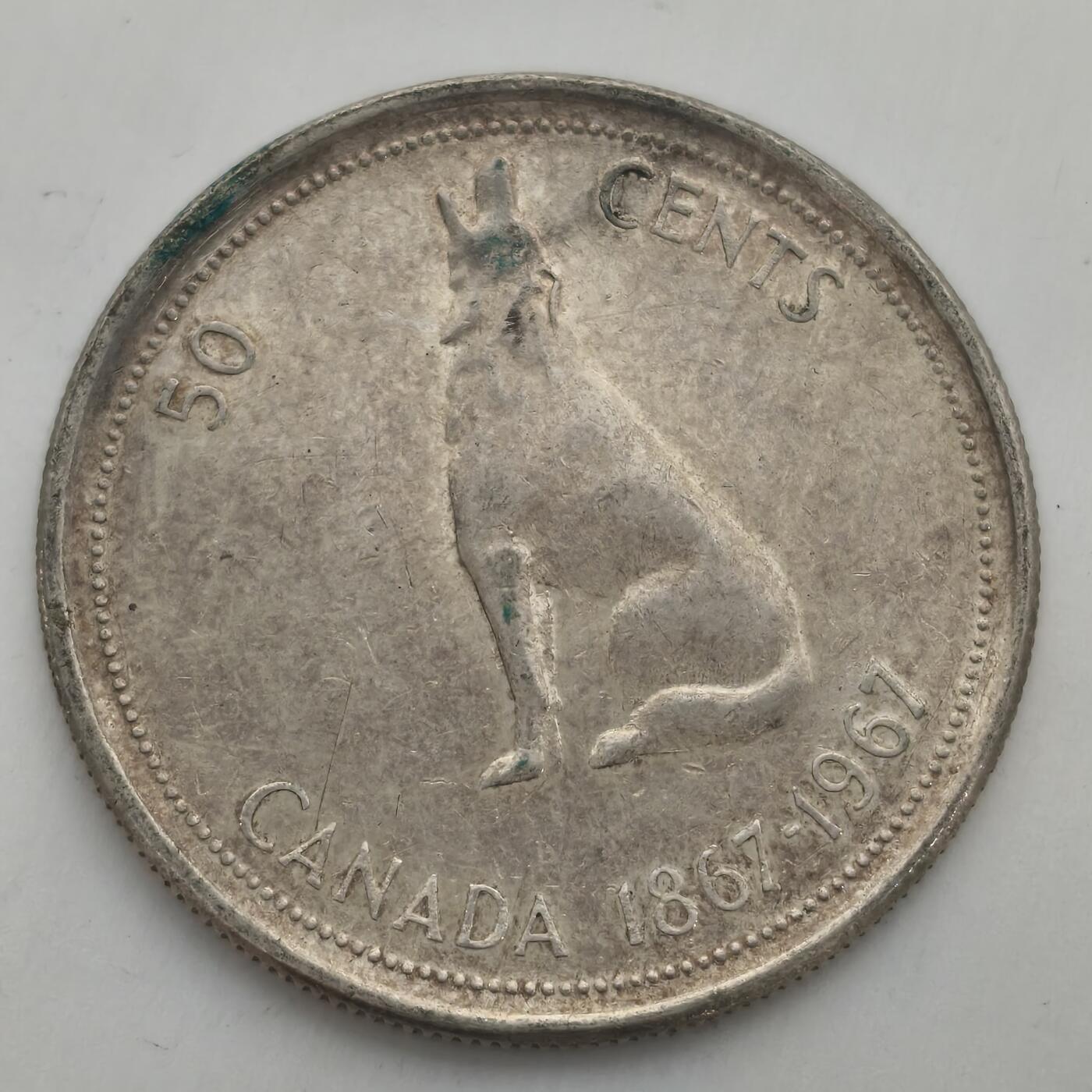 老蟹的宝藏🏴‍☠️ IV 加拿大1967年50分银币