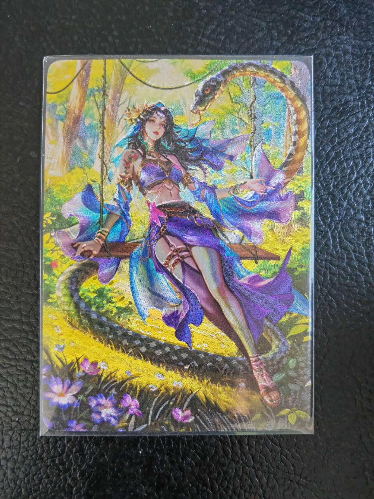 阳大大卡牌拍卖第84期（持续收拍品，周六晚上九点截拍，进群福利早知道） 【生肖卡】百里卡牌 巳蛇姬 生肖特卡