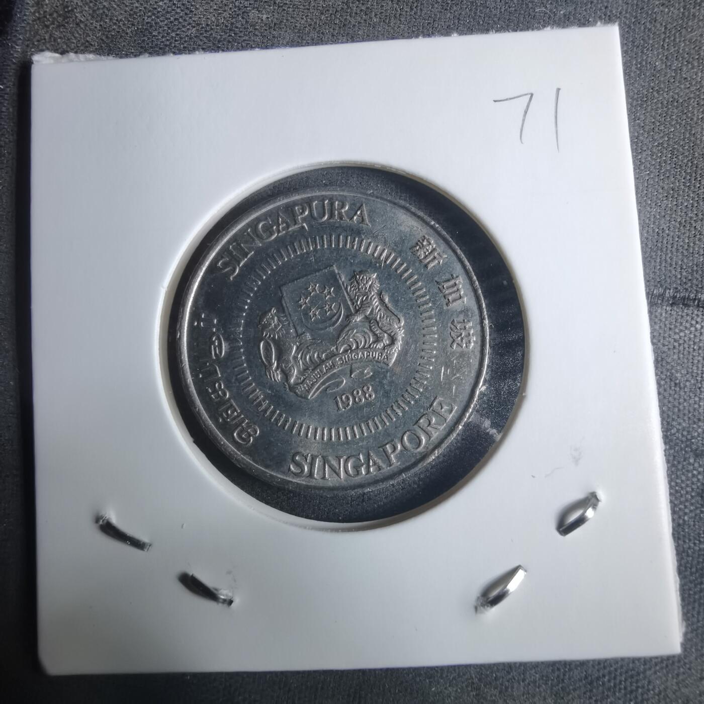 沼泽如烟--第915场 新加坡1988年50分