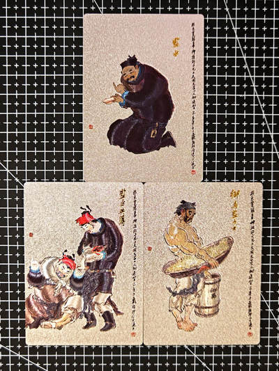 琦卡当当铺≯第23期★★回馈活动~买卖全部0佣金★★~【9点40结束】扫码加群抽[包邮券]~周六结束 - 昆仑万象-戴敦邦-大闹天宫-弼马监力士+监丞典埠+监丞粗闪1套-3张