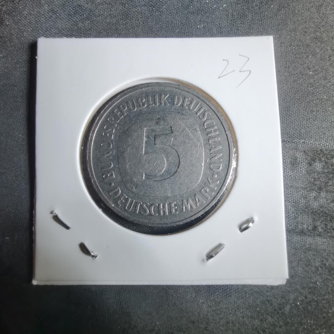 沼泽如烟--第915场 德国1992年5马克