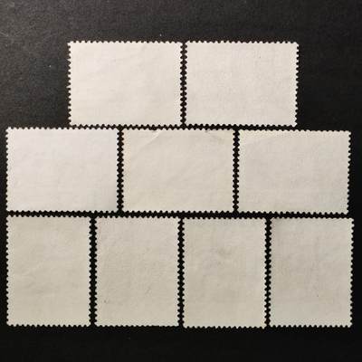 ↓君缘收藏799期☞钱币邮品↓无佣金、可寄存、满30元包邮  常100，1977年三版九项建设邮票9全