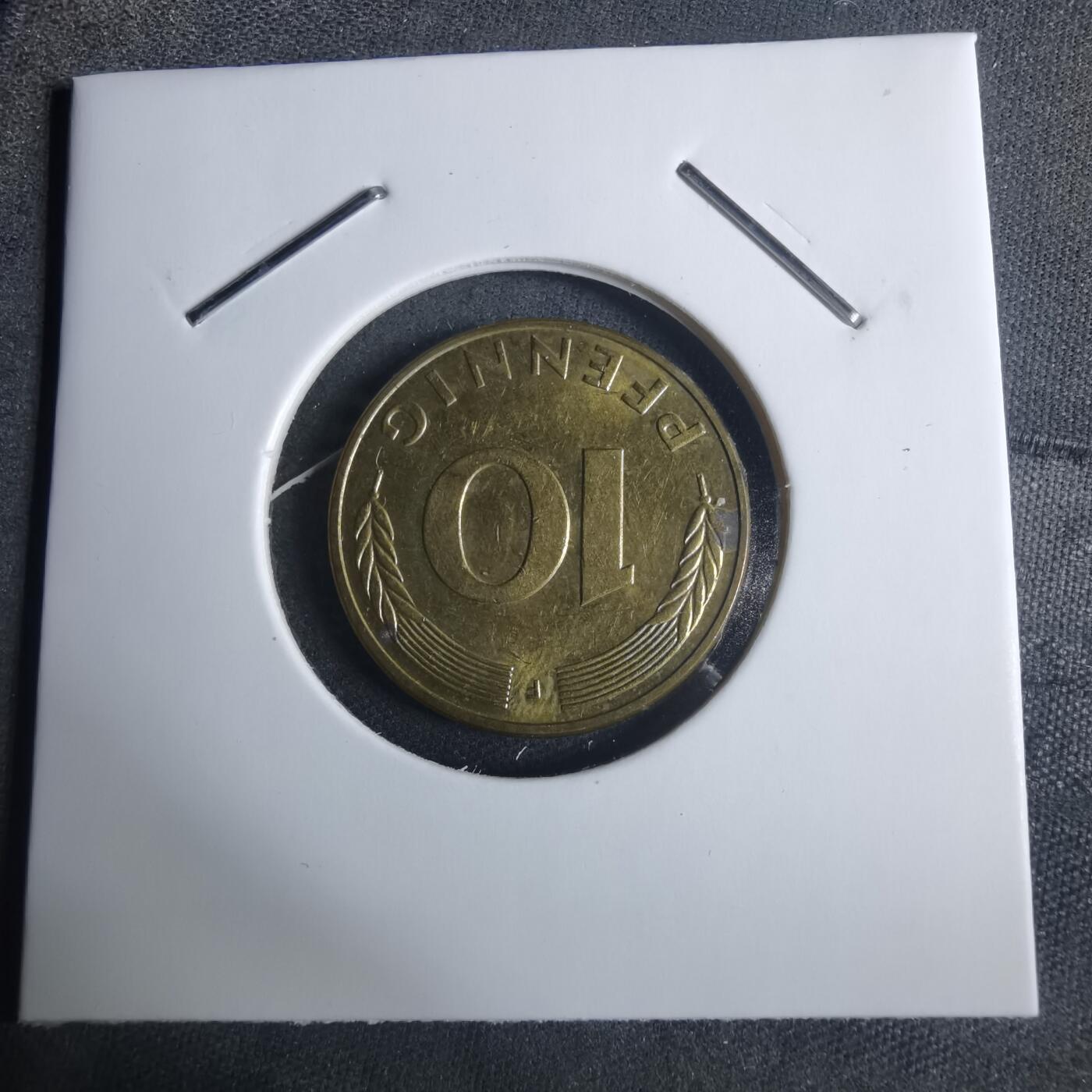 沼泽如烟--第915场 德国1986年10芬尼