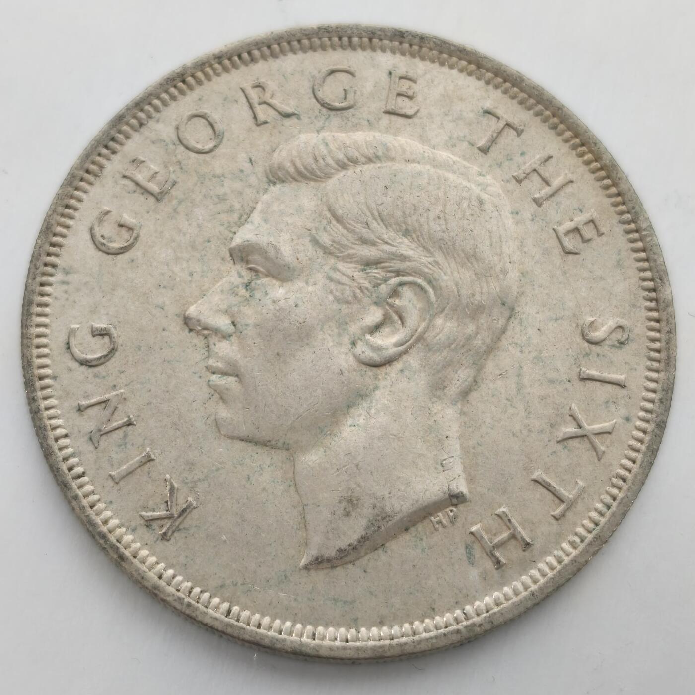 老蟹的宝藏🏴‍☠️ IV 新西兰1949年乔治六世1克朗银币