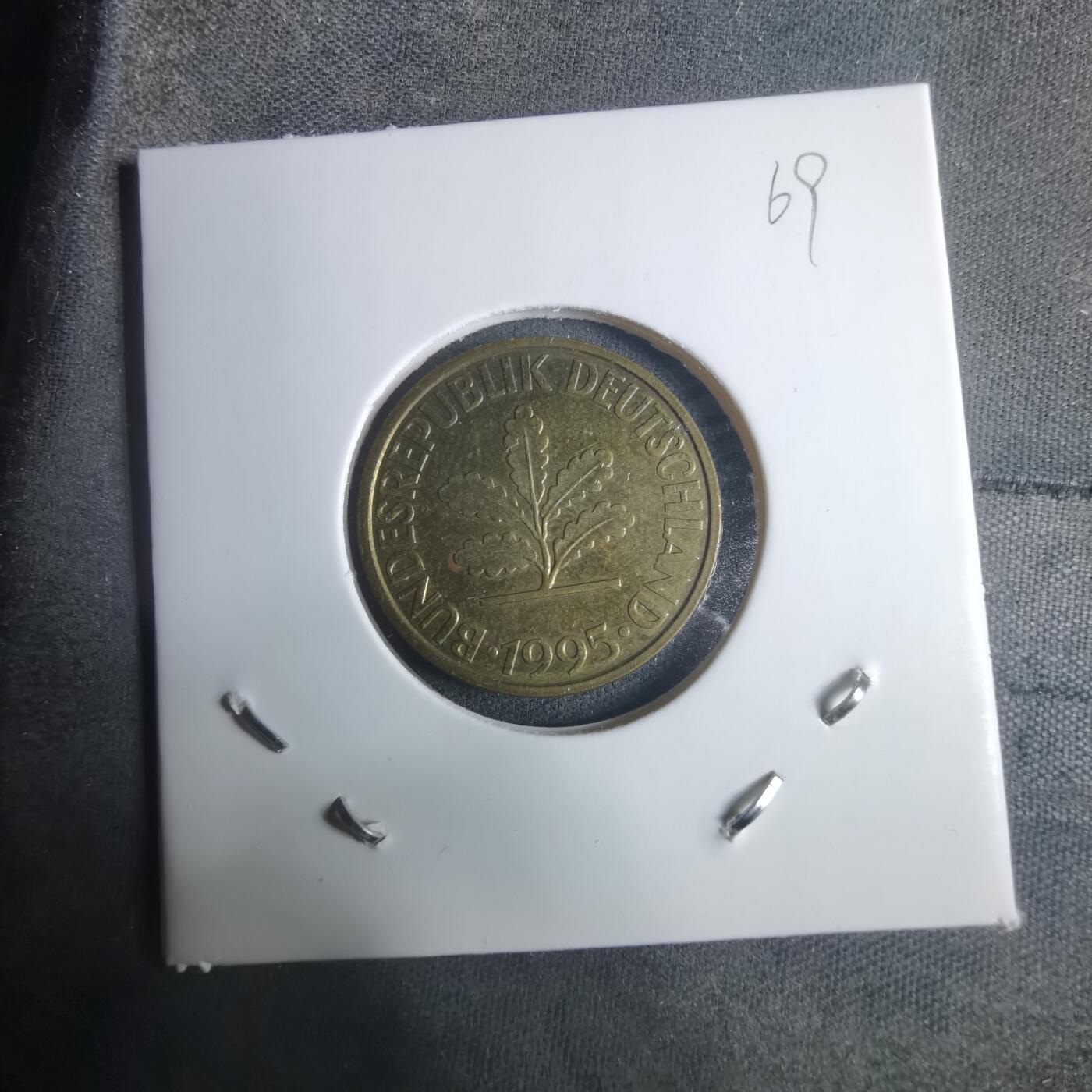 沼泽如烟--第915场 德国1995年10芬尼