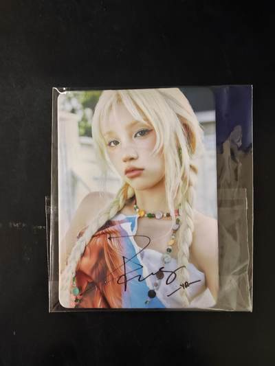 琦卡当当铺≯第23期★★回馈活动~买卖全部0佣金★★~【9点40结束】扫码加群抽[包邮券]~周六结束 - 联名宋雨琦小卡-印签-茉莉奶白联名-1张