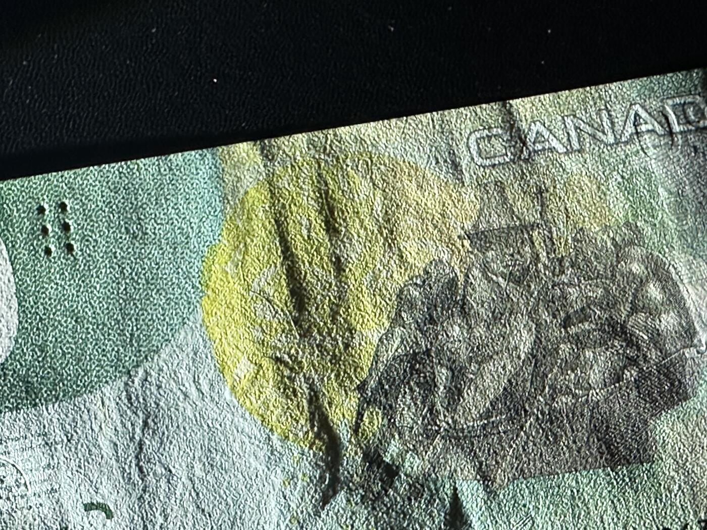 《外钞收藏家》第五百八十八期（优质场）（本平台长期征集拍品、欢迎藏友们联系合作） 加拿大之旅系列20元（2004年IBNS世界最佳纸币，全程无47）	UNC 有个压痕